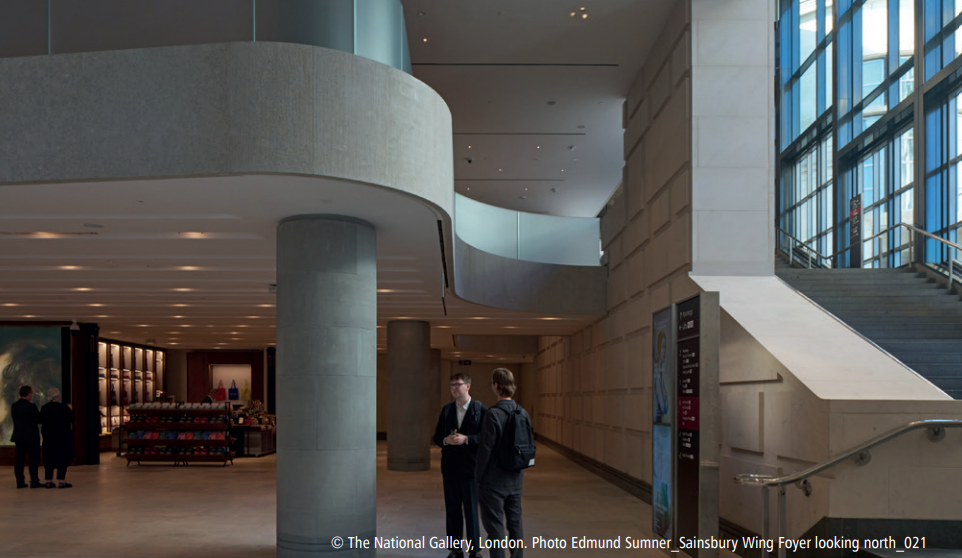 The National Gallery interior building image.